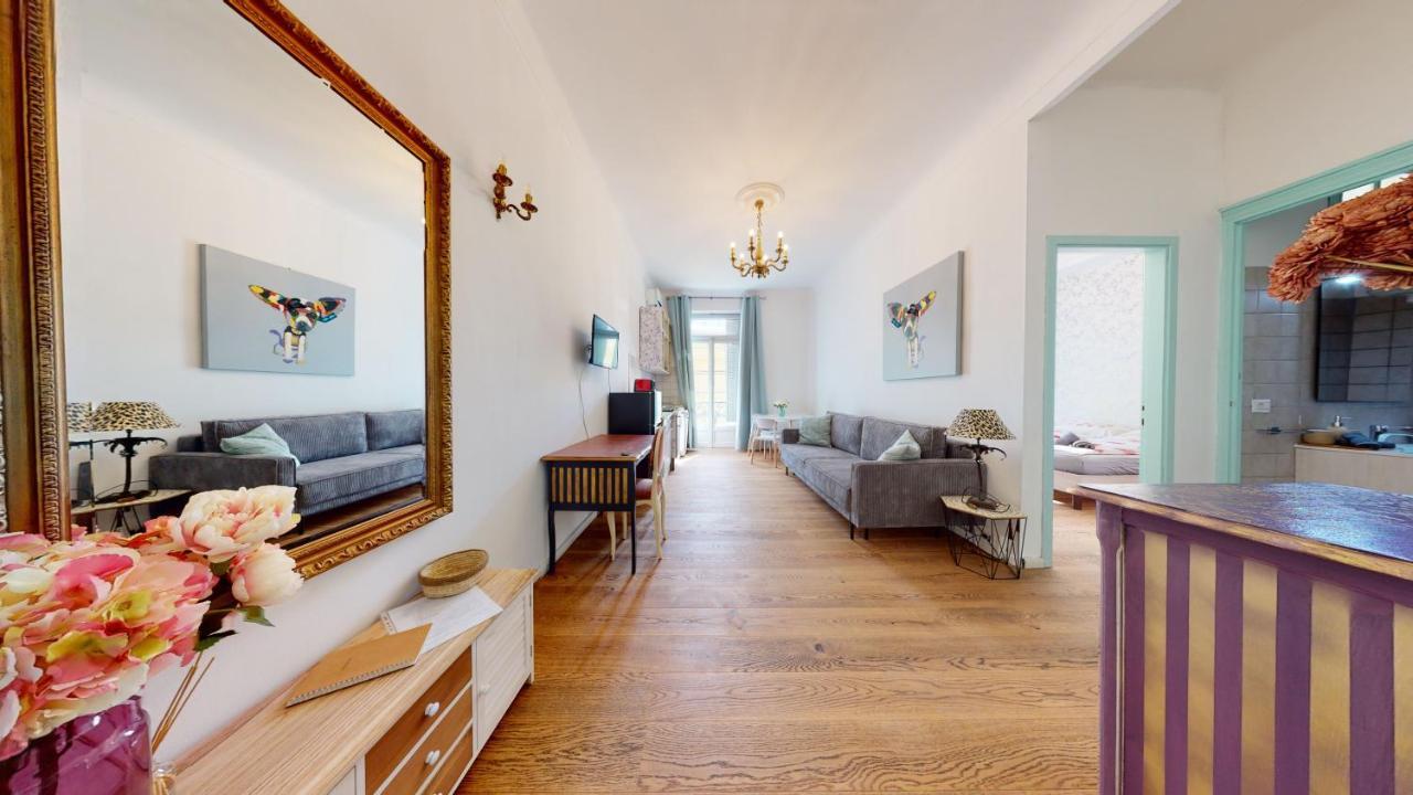 Ferienwohnung Les Fleurs Astoria Menton Exterior foto