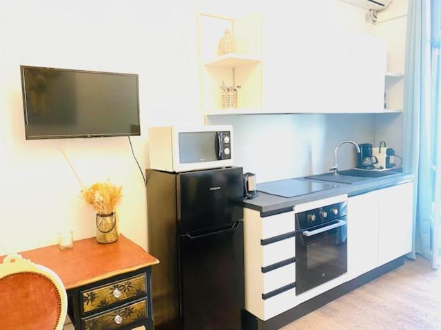 Ferienwohnung Les Fleurs Astoria Menton Exterior foto